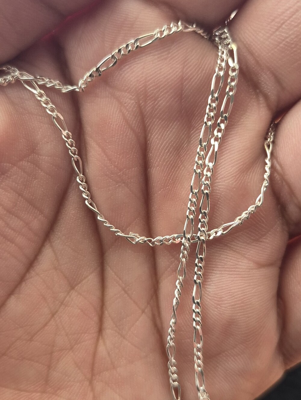.925 Sterling Silver 20-inch Necklace, Jewelry - Picture 3 of 5